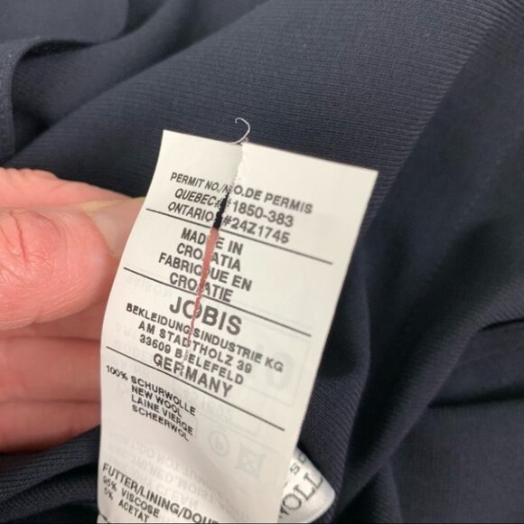 Jobis  Navy Blue Lightweight Blazer size 40 - Picture 11 of 11